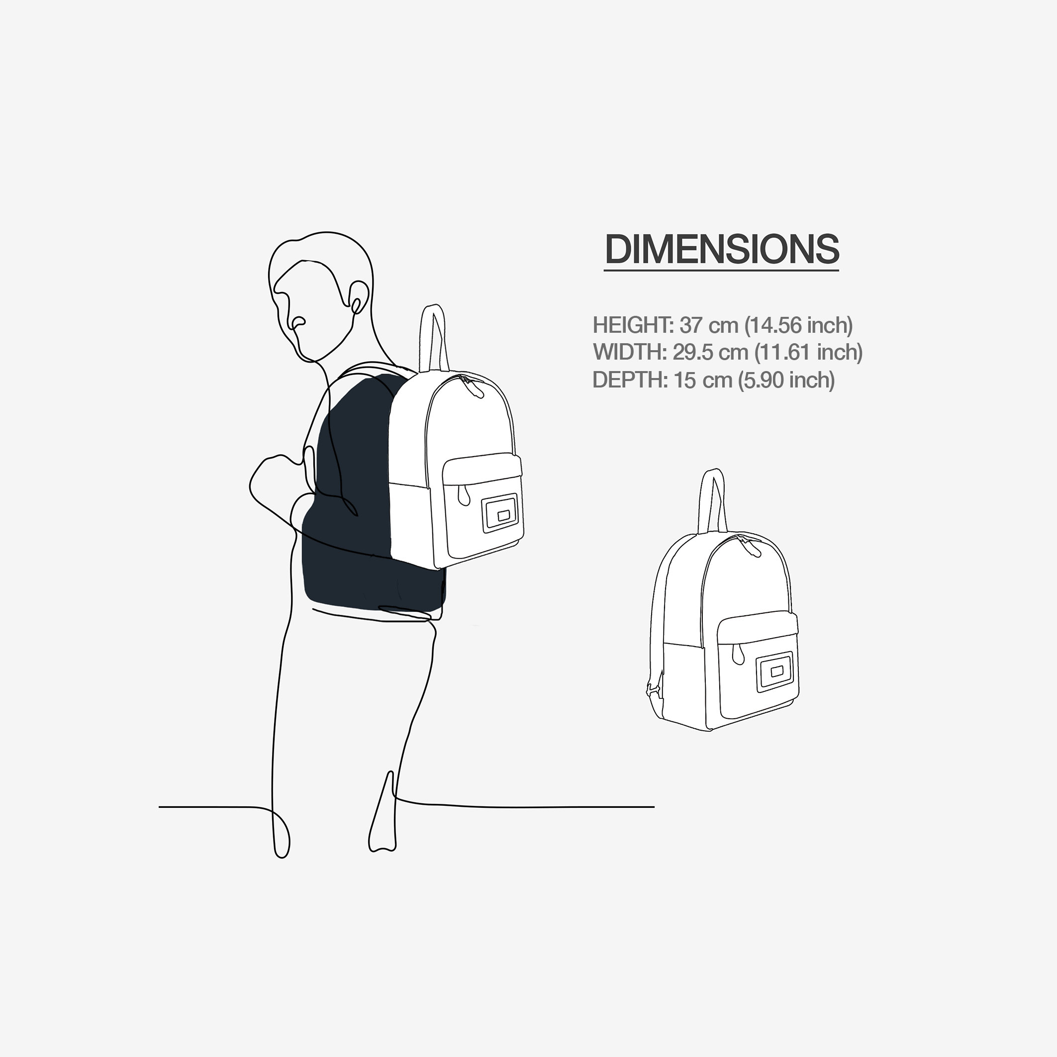 VEGAN BACKPACK SOHO NEON BYMANYC ® New York Luxury