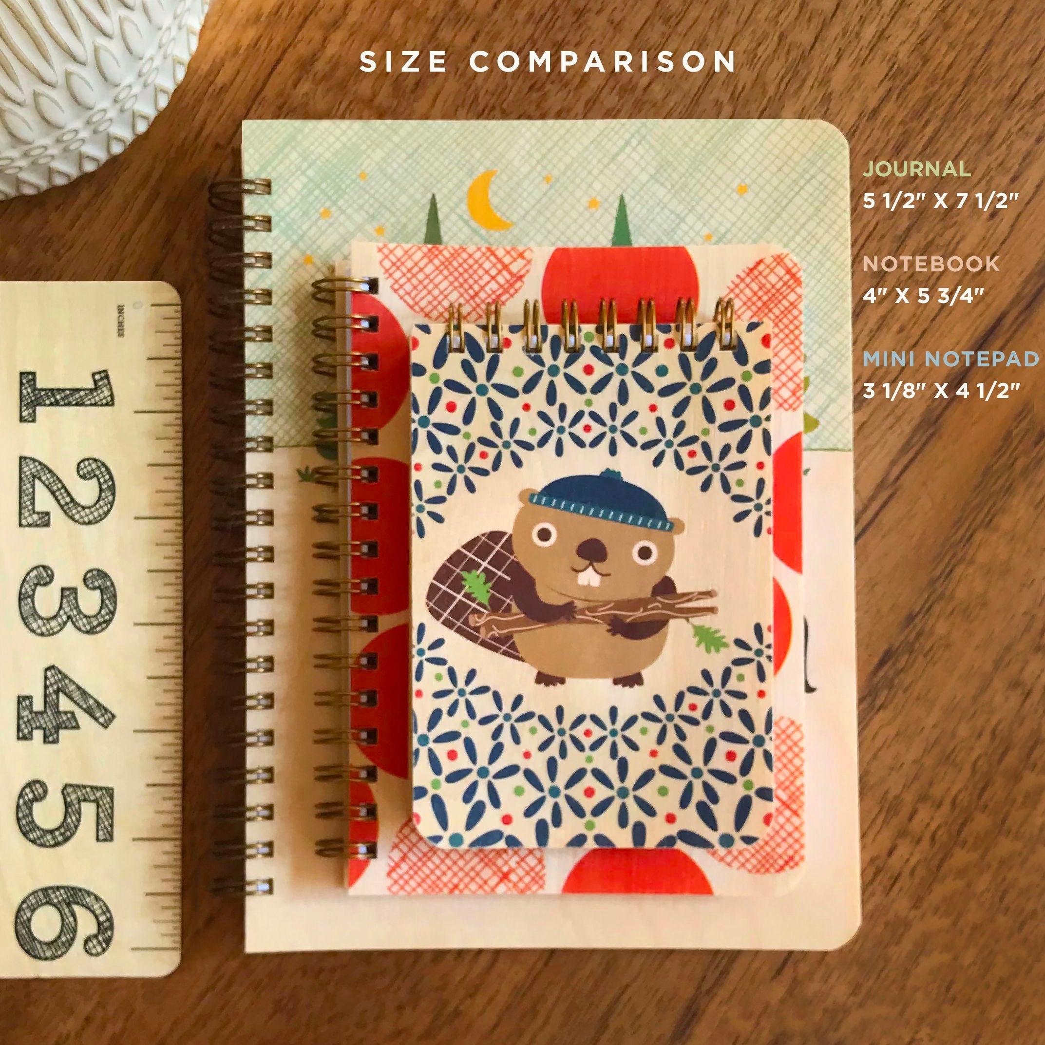 Full of Ideas Wood Journal